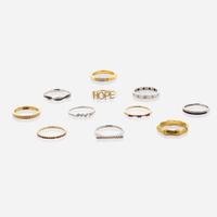 A Miscellaneous Collection of Gold Rings