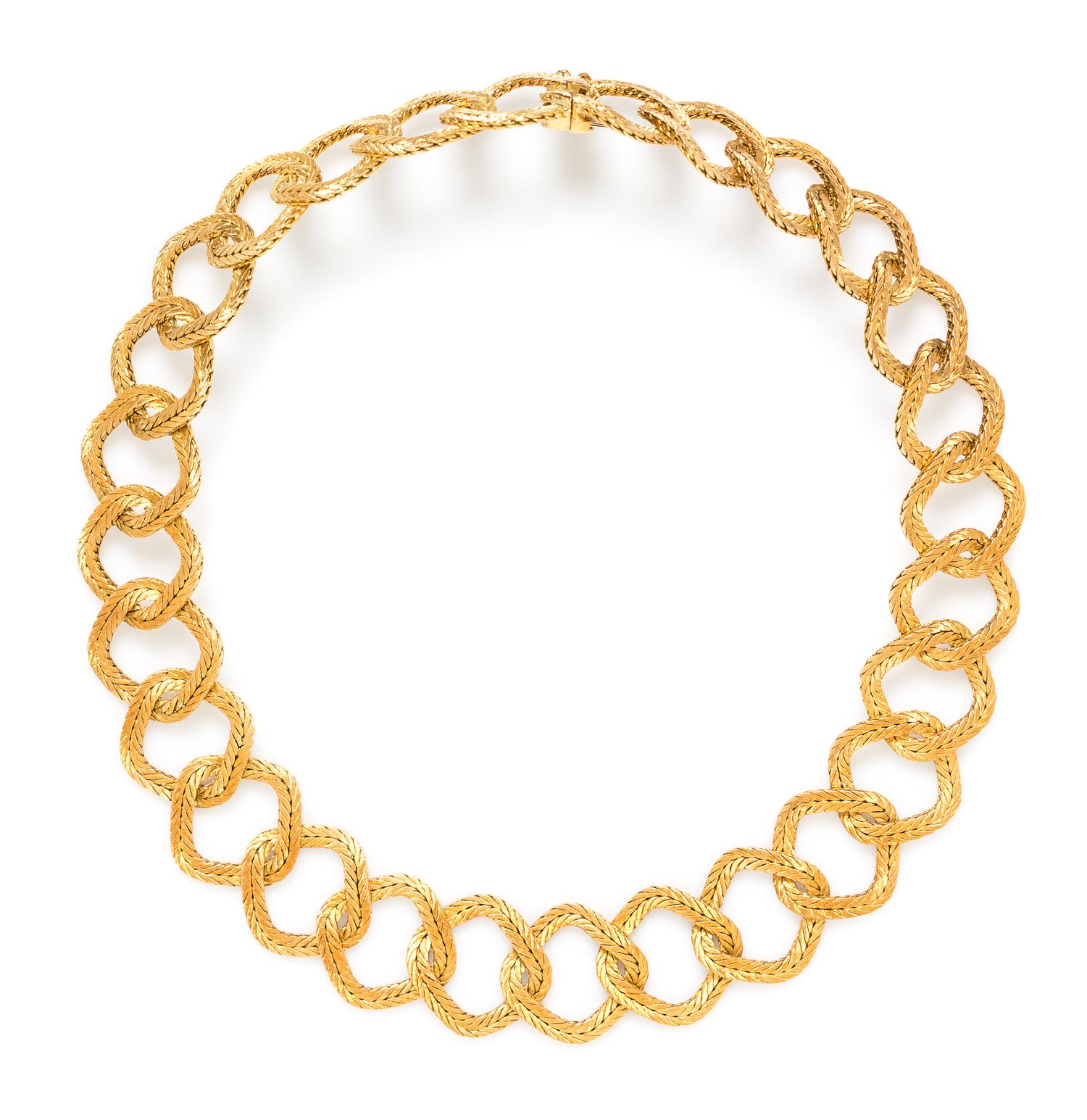 An 18 Karat Yellow Gold Necklace, Buccellati, 73.90 dwts.