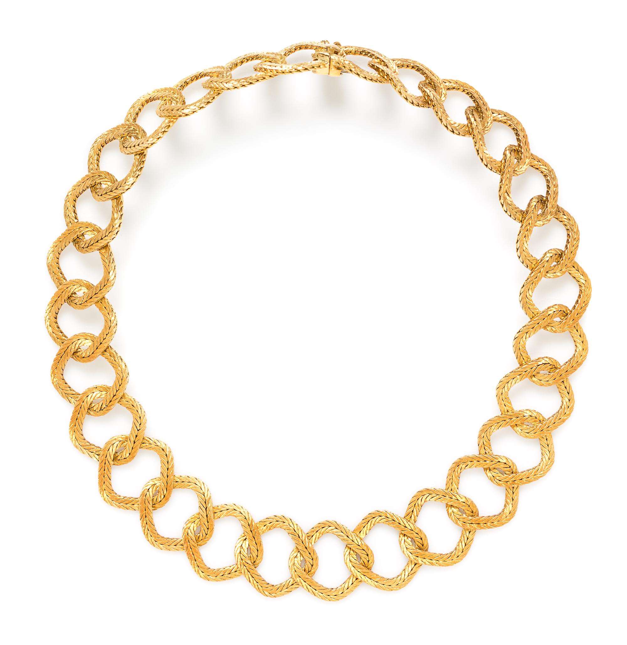 An 18 Karat Yellow Gold Necklace, Buccellati, 73.90 dwts.