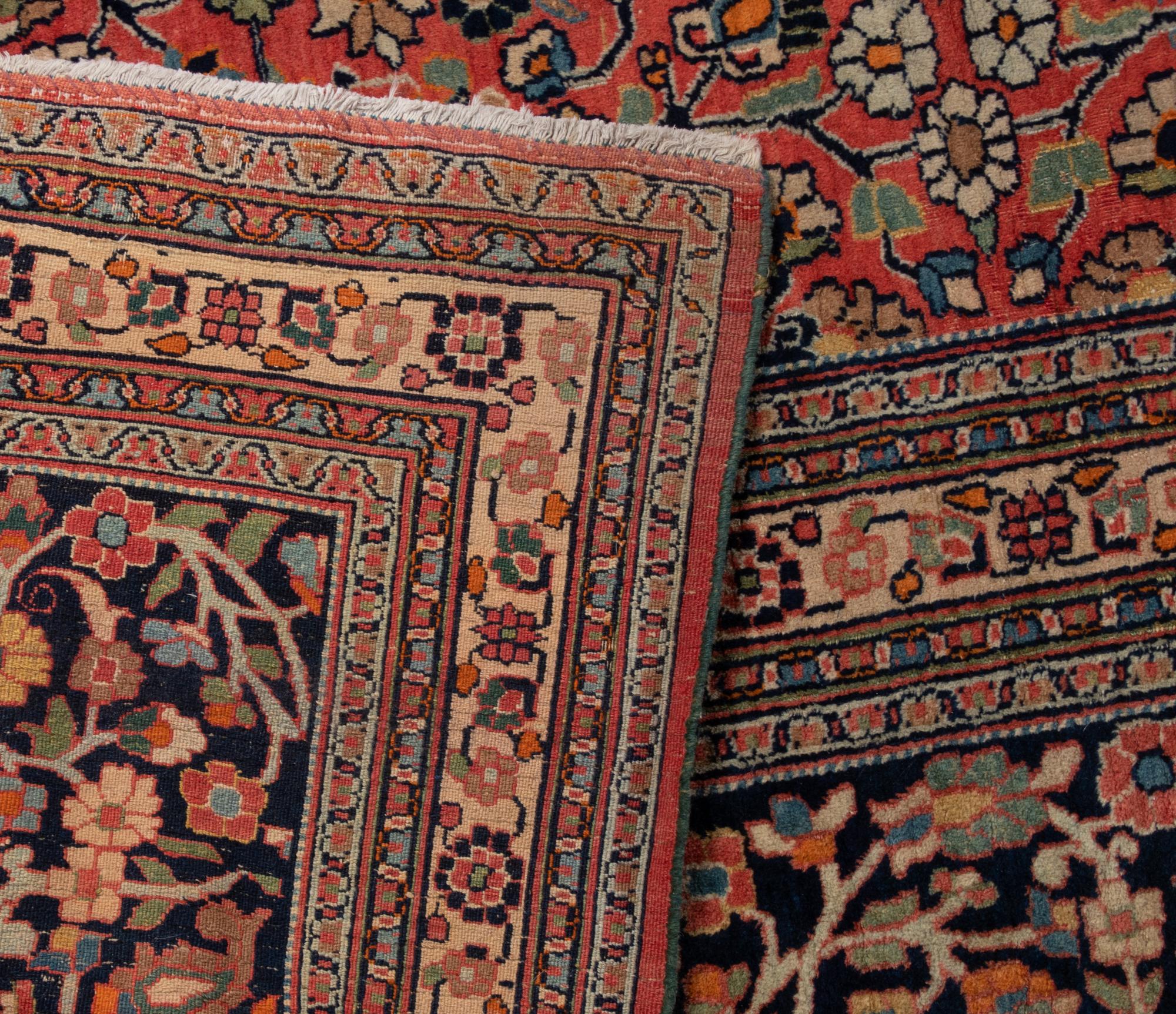 A Tabriz Wool Rug