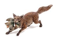 An Austrian Cold Painted Bronze Figure Length 8 inches. — EARLY 20TH CENTURY