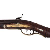 Fullstock Percussion Rifle by George Fay