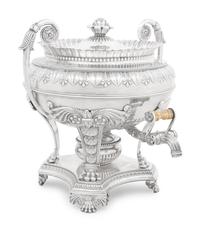 A Regency Silver Tea Urn