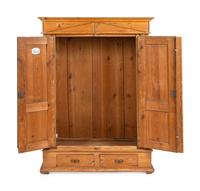 An English Pine Armoire