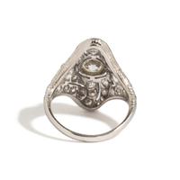 ART DECO, DIAMOND RING