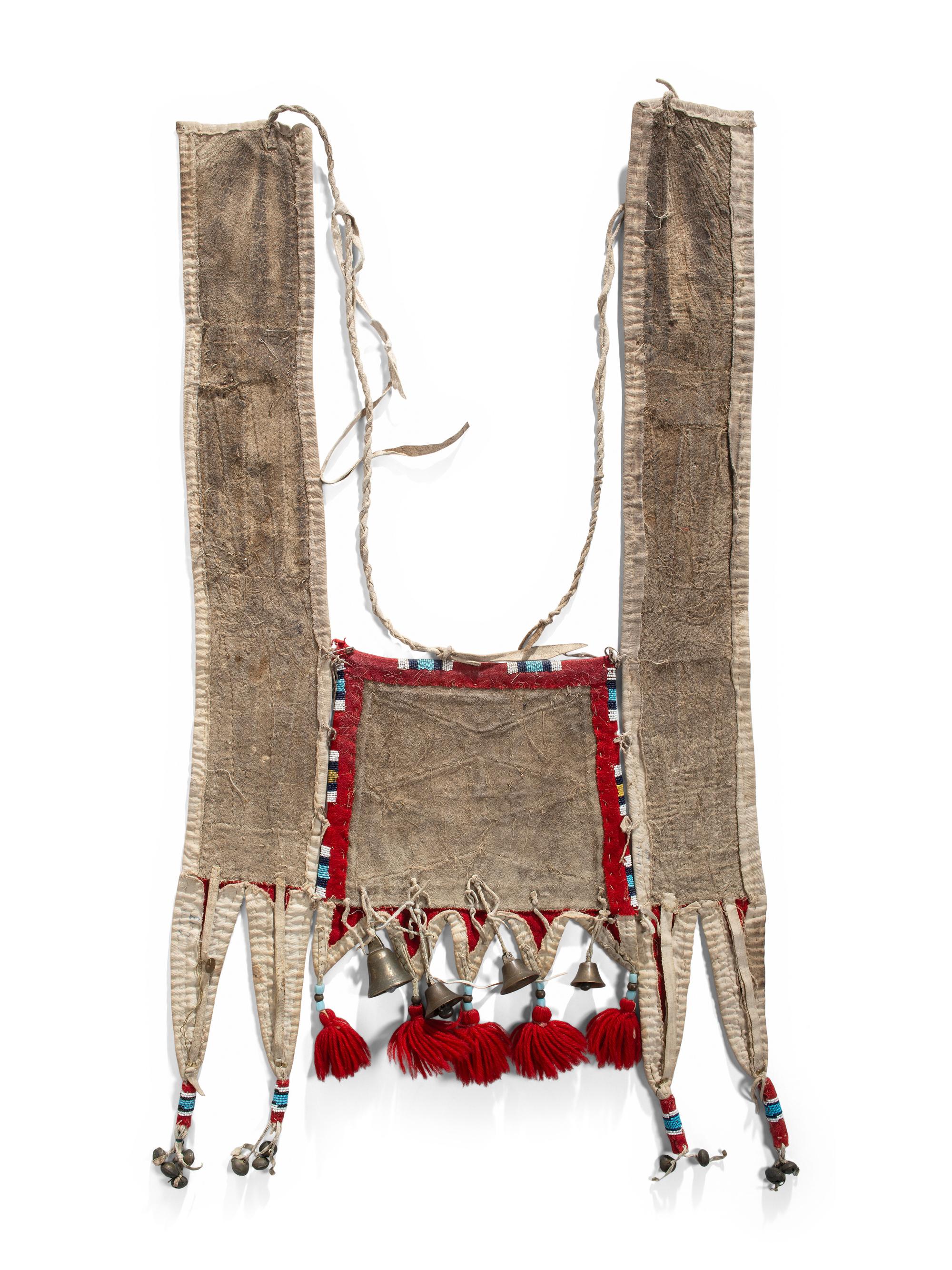 Apsáalooke Beaded Hide Martingale