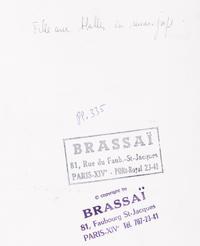 Brassaï (1899-1984) Filles aux Halles en Mini-jupe, 1930s
