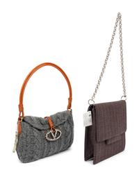 Valentino & Bottega Veneta, Two Wool Bags