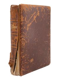 [THEATER]. Photo album containing portraits of stage performers, incl. Edwin Booth.
