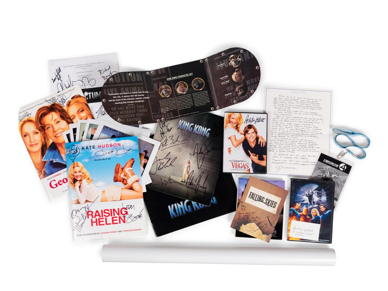 (Film Press Kits) A group of 8 press kits and digital press kits, comprising: