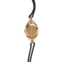 MARCUS & CO., 18K YELLOW GOLD AND ENAMEL WRISTWATCH