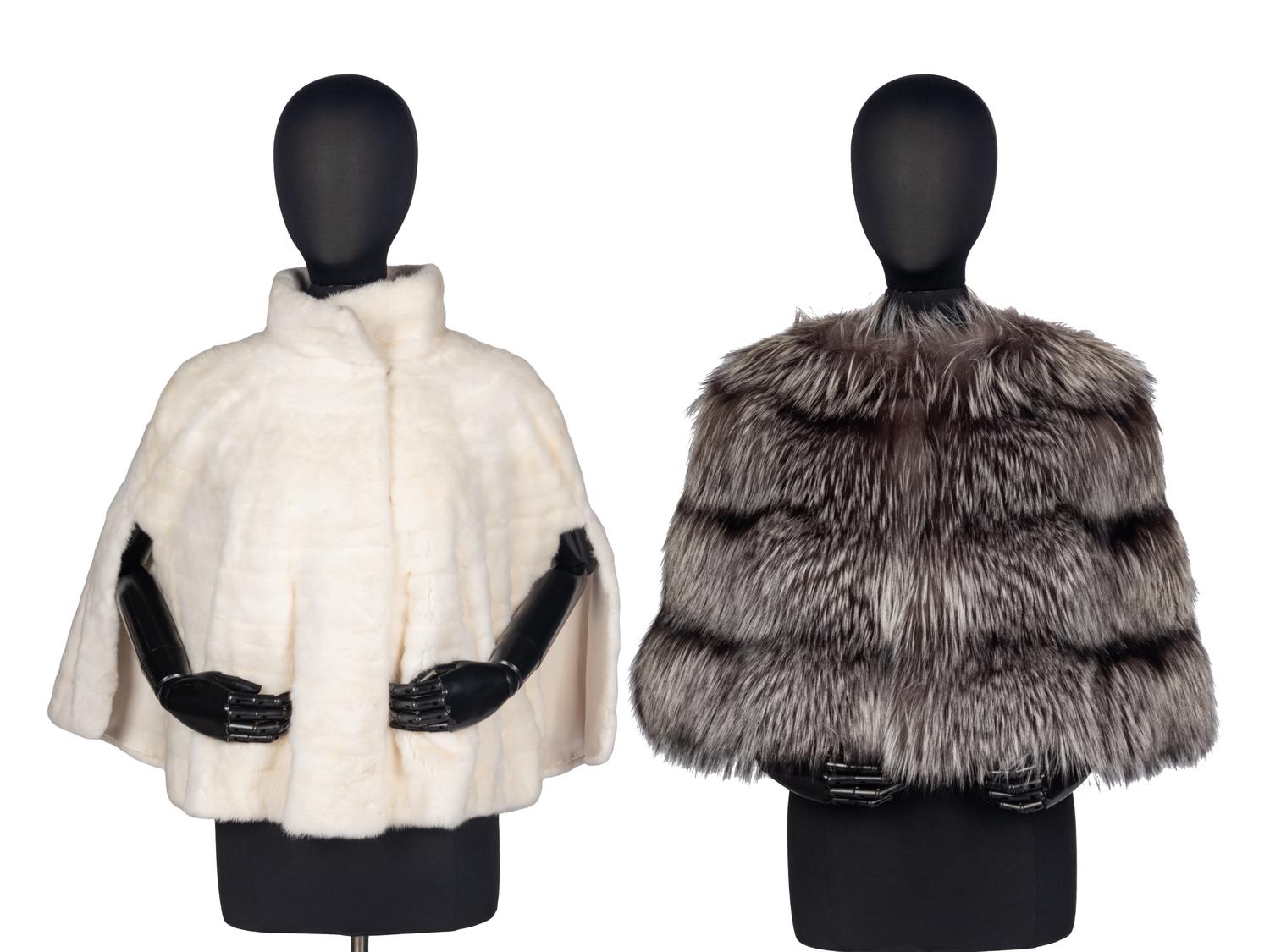 Bisang and Féraud Fur Capes