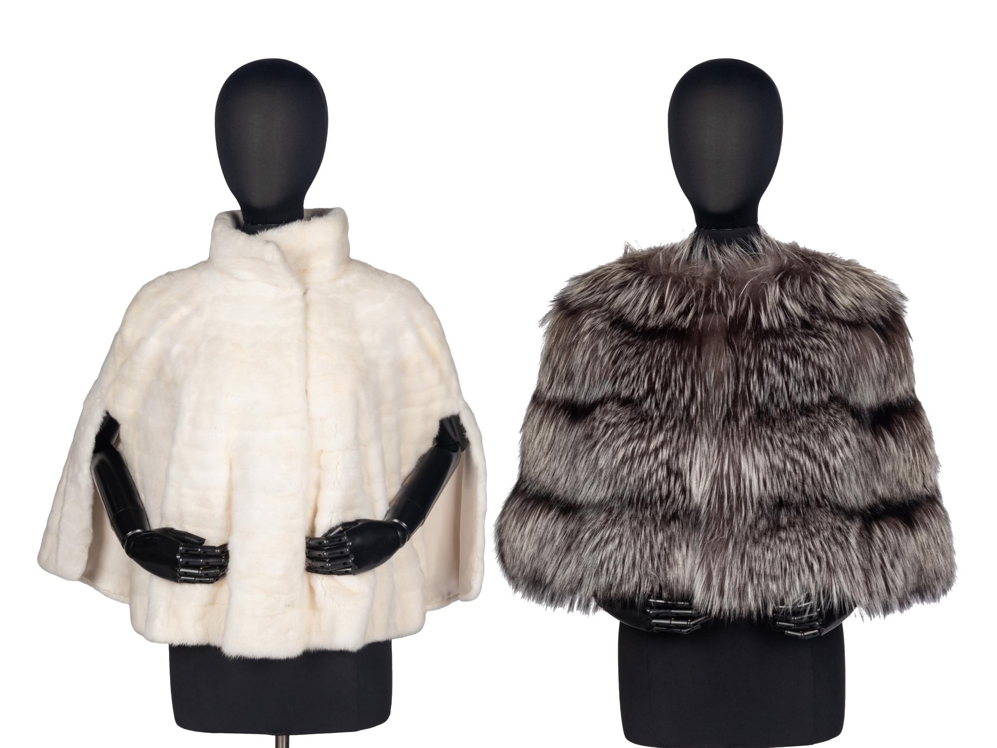 Bisang and Féraud Fur Capes