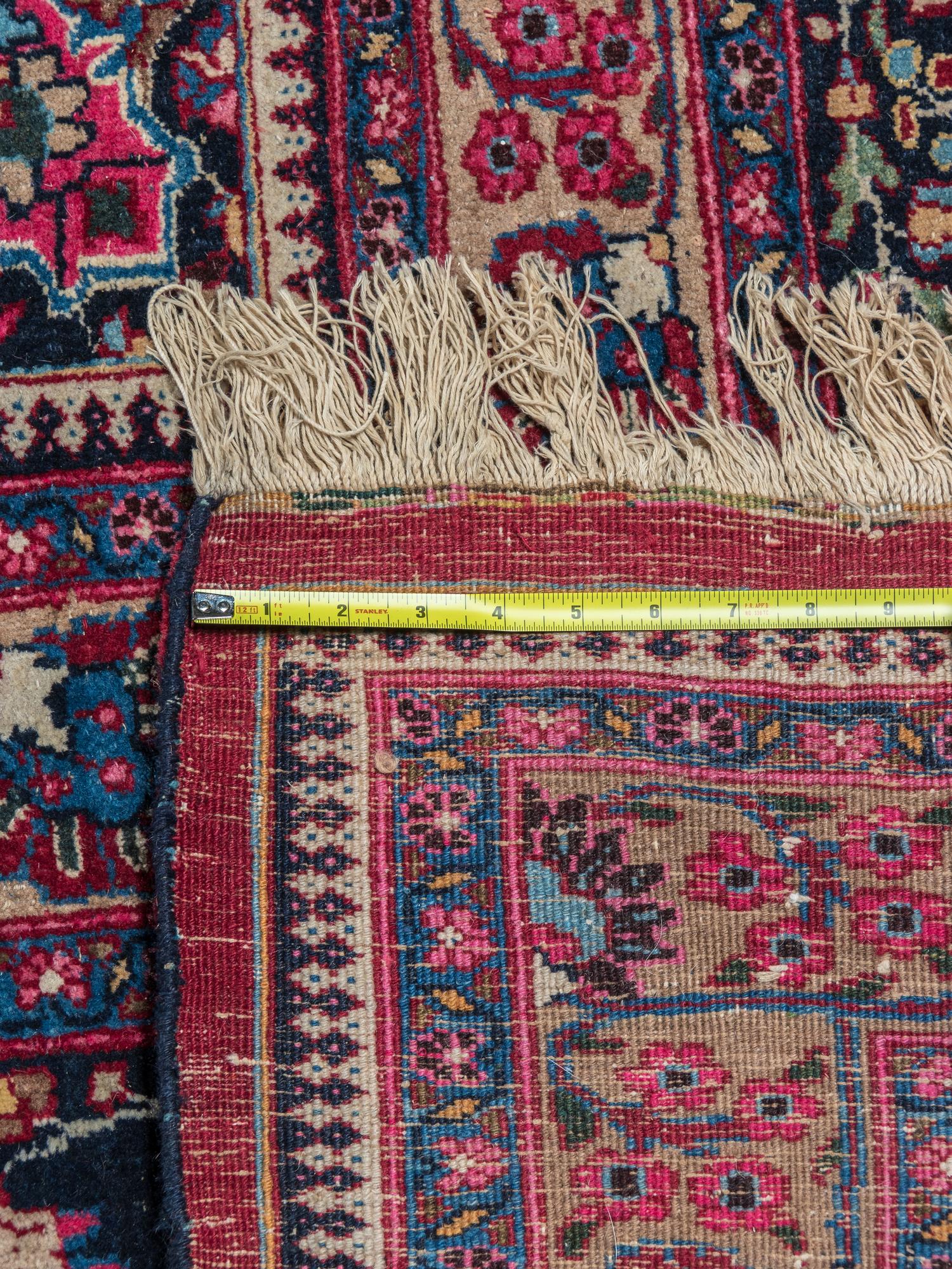 A Meshed Wool Rug