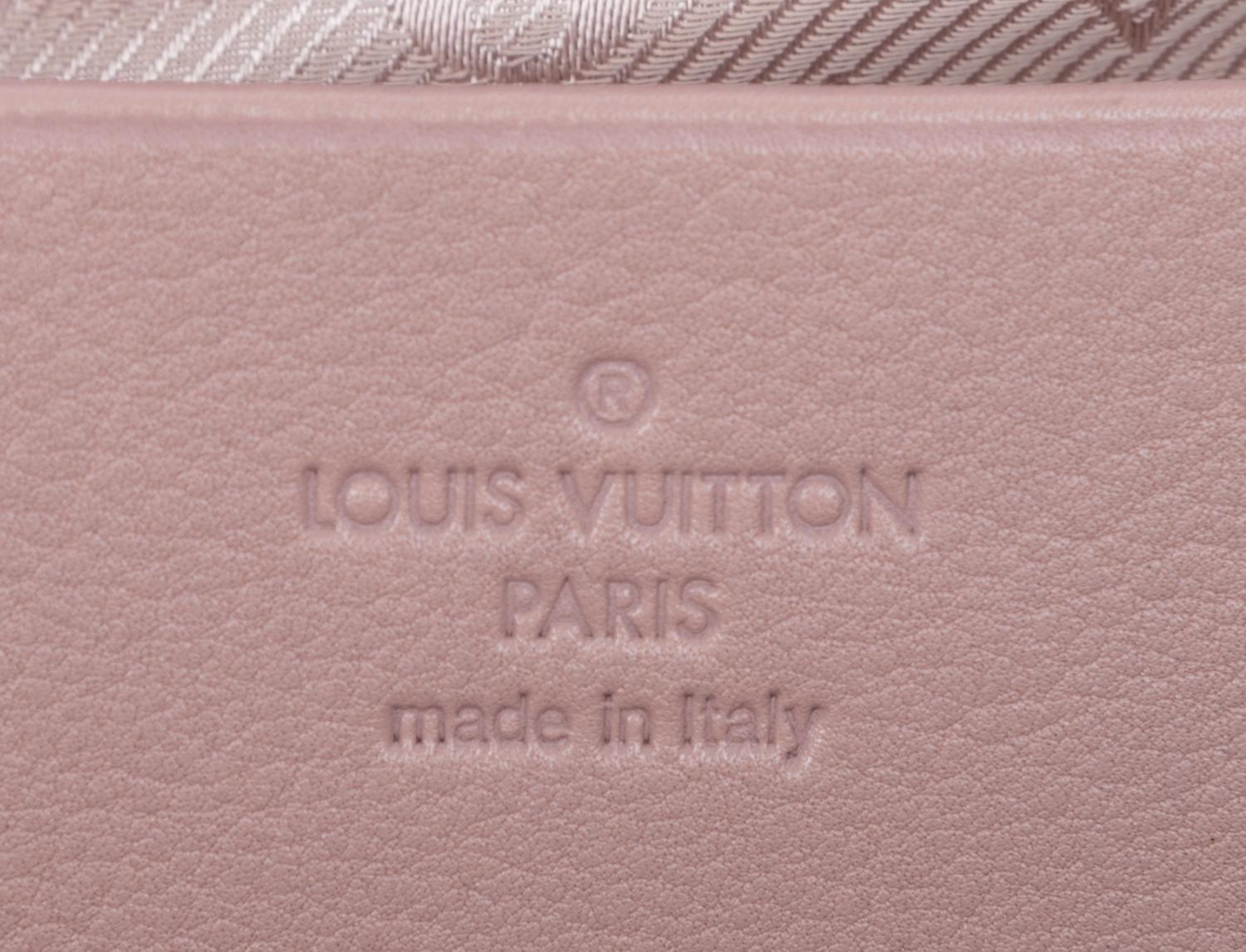 Louis Vuitton Rose Calf Leather Cinema Bag with Canvas Cushion, 2010