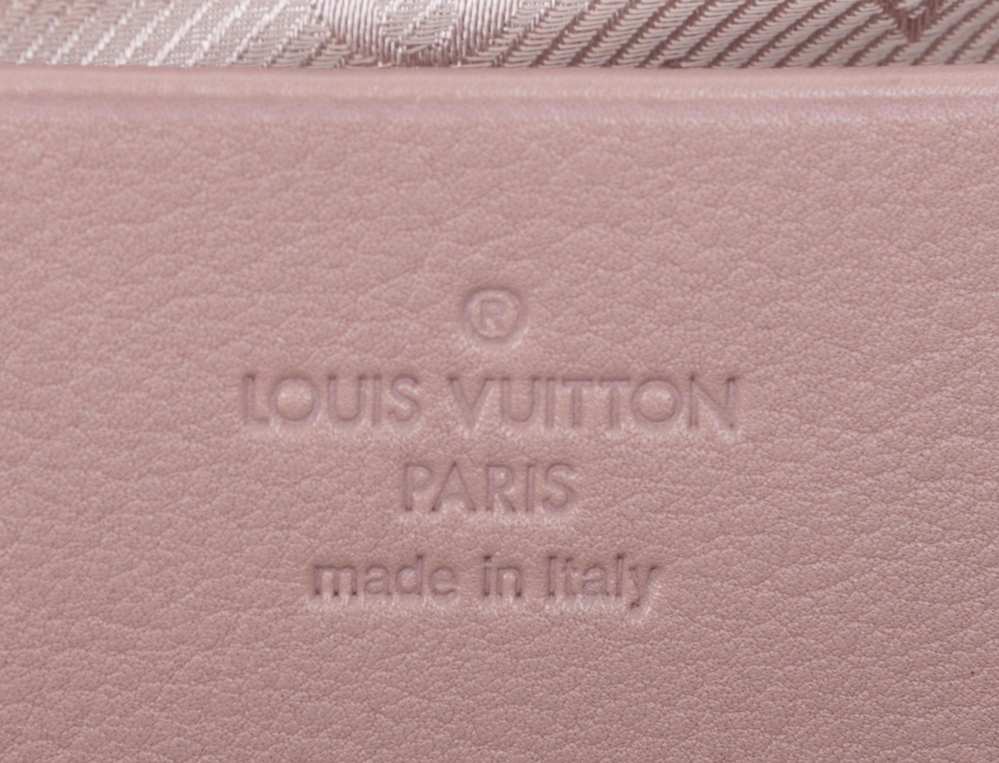 Louis Vuitton Rose Calf Leather Cinema Bag with Canvas Cushion, 2010