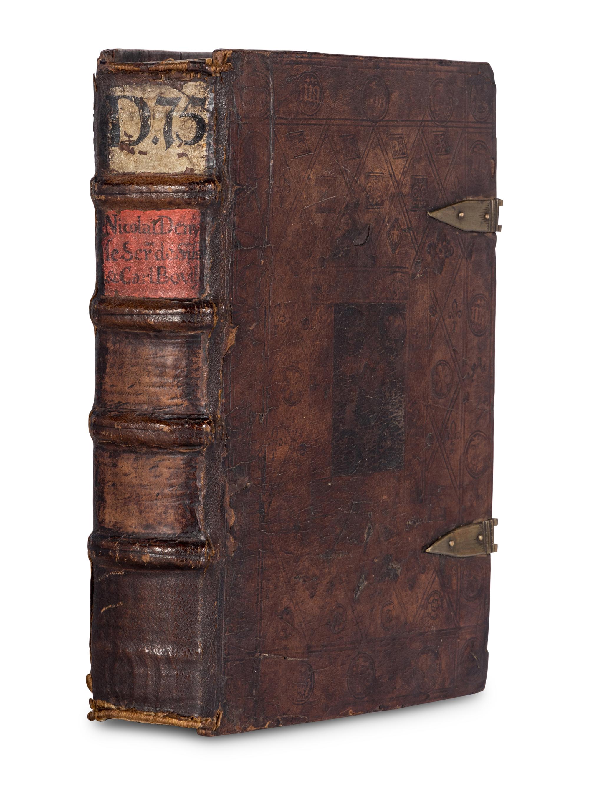 DENISSE, Nicolas. Sermones de Sanctis Hyemales, Estivales, De festivitatibus Jesu Christi, beate virginis et aliorum Sanctoru . Strassburg: Johann Grüninger for Anton Koberger the Elder, 8 September 1510).