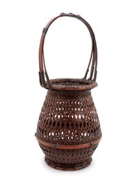 A Japanese Bamboo Flower Arranging Basket