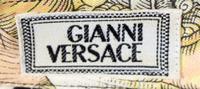 A Gianni Versace Silk Print Shirt, Size 52.