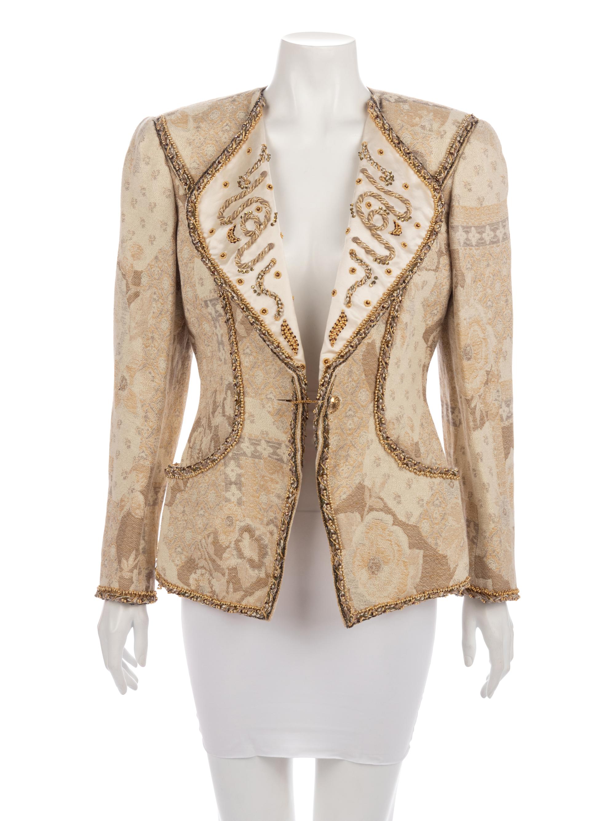 Emanuel Ungaro Jacket and Skirt Suit, 1980-90s