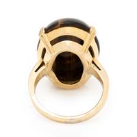 Tiger's Eye Quartz Ring