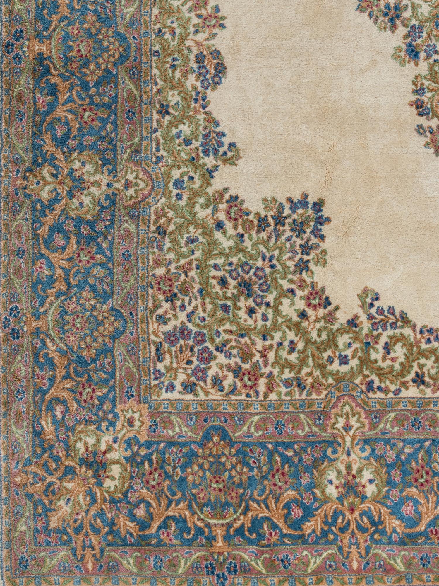 A Kirman Wool Rug