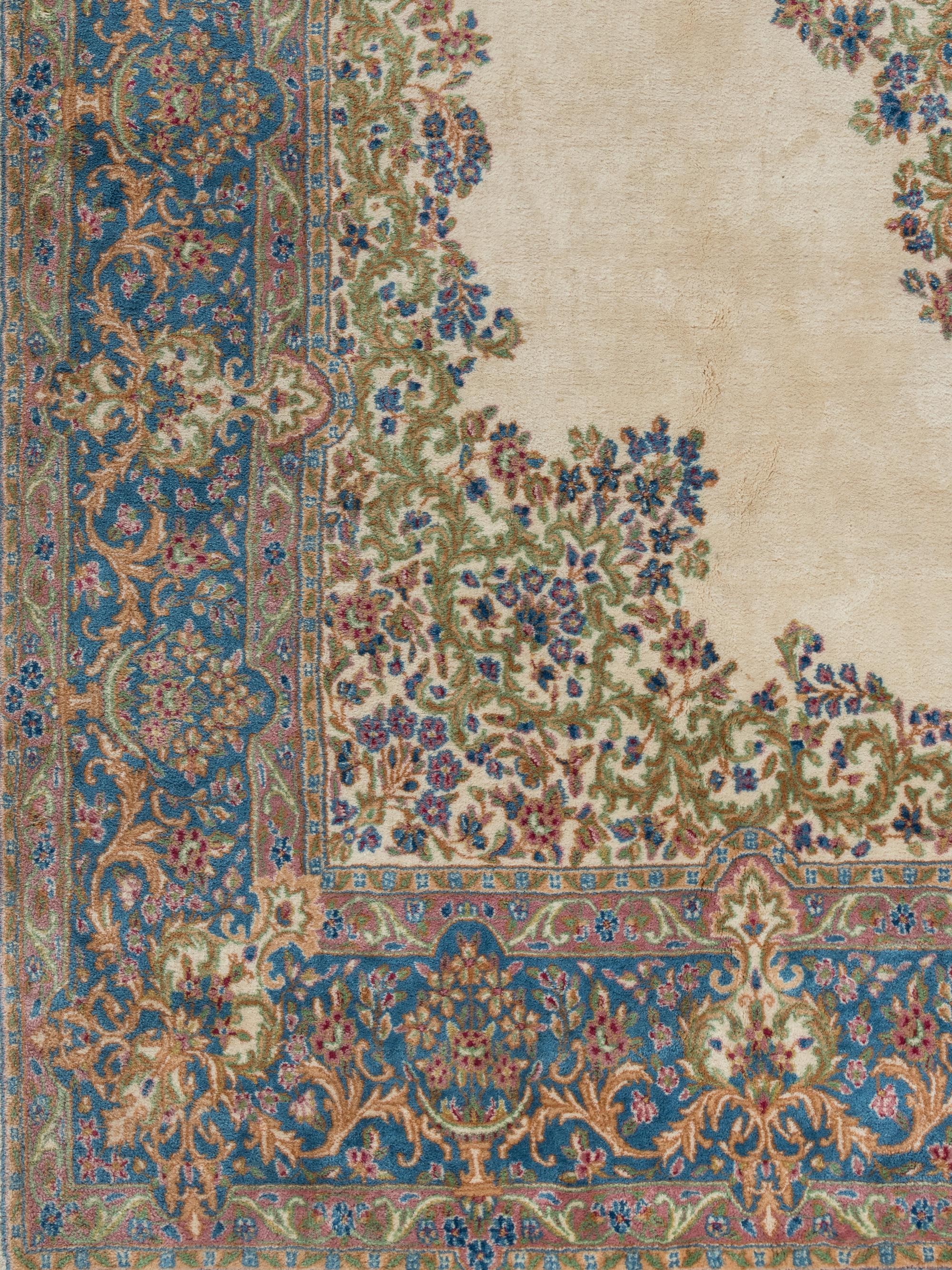A Kirman Wool Rug