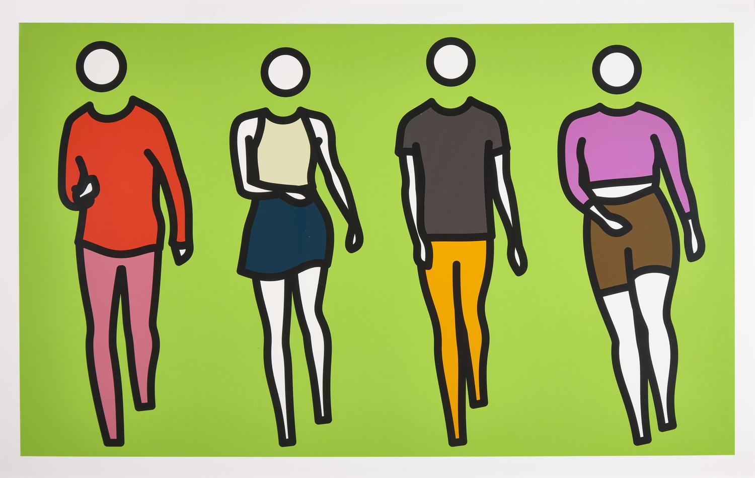 Julian Opie (British, b. 1958) — Dance 2 (from Dance Synced ), 2024