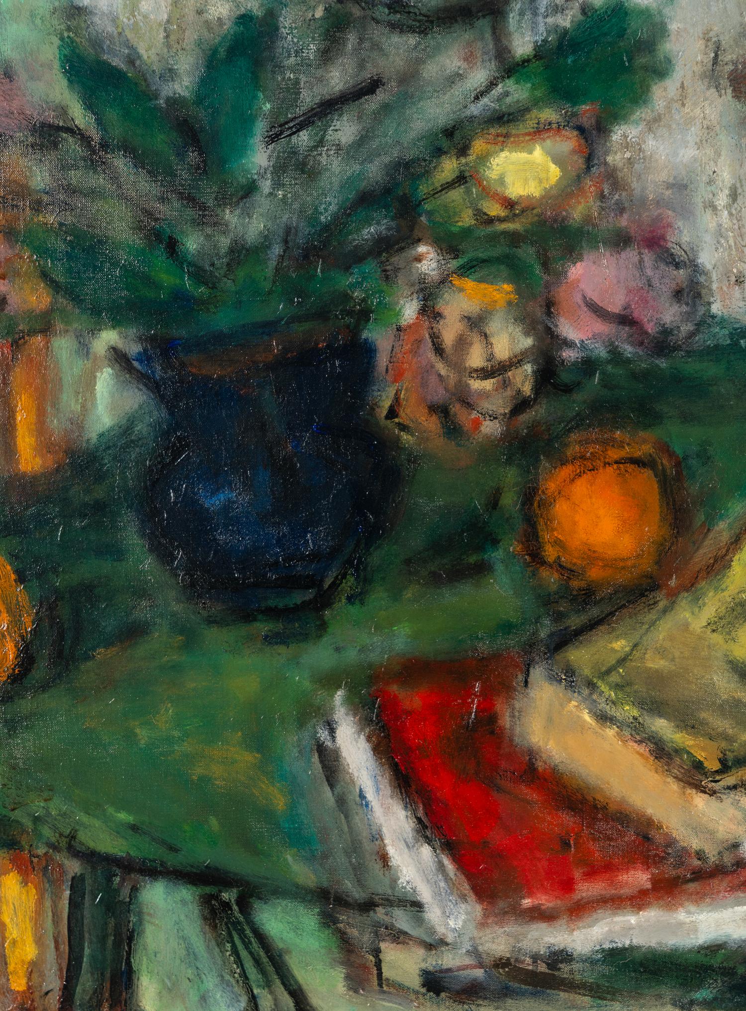 Nature morte sur table verte, 1961