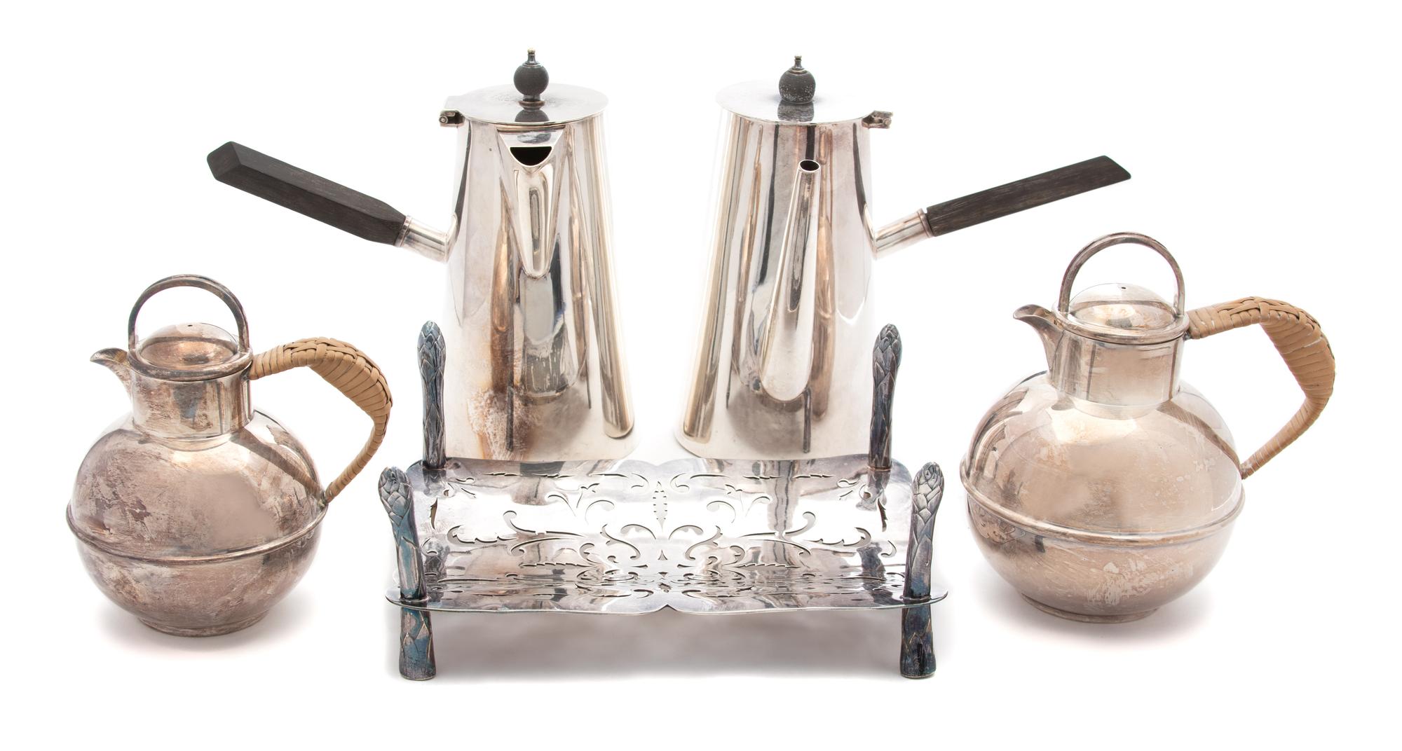 A Group of English Silver Plate — 20TH CENTURY