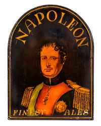 An English Painted Trade Sign Height 31 5/8 x width 24 inches. — 20TH CENTURY