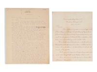 [CIVIL WAR]. General Joseph Warren KEIFER (1836-1932). 2 documents signed.
