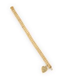 BICOLOR GOLD AND DIAMOND BRACELET