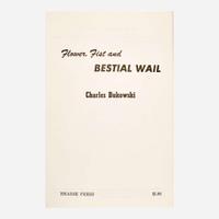 [Counter-Culture] Bukowski, Charles Flower, Fist and Bestial Wail