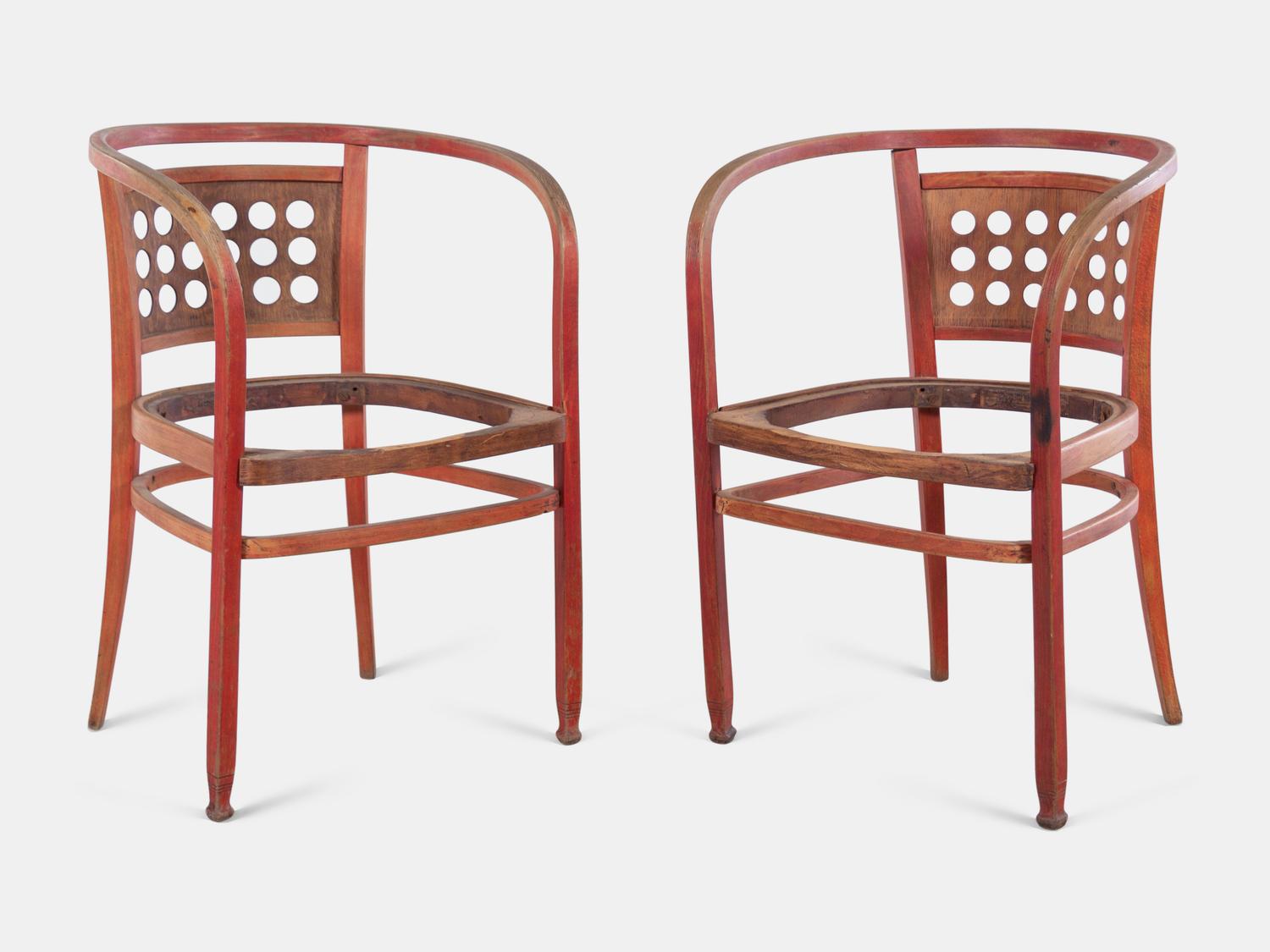 Pair of Armchairs, c. 1902