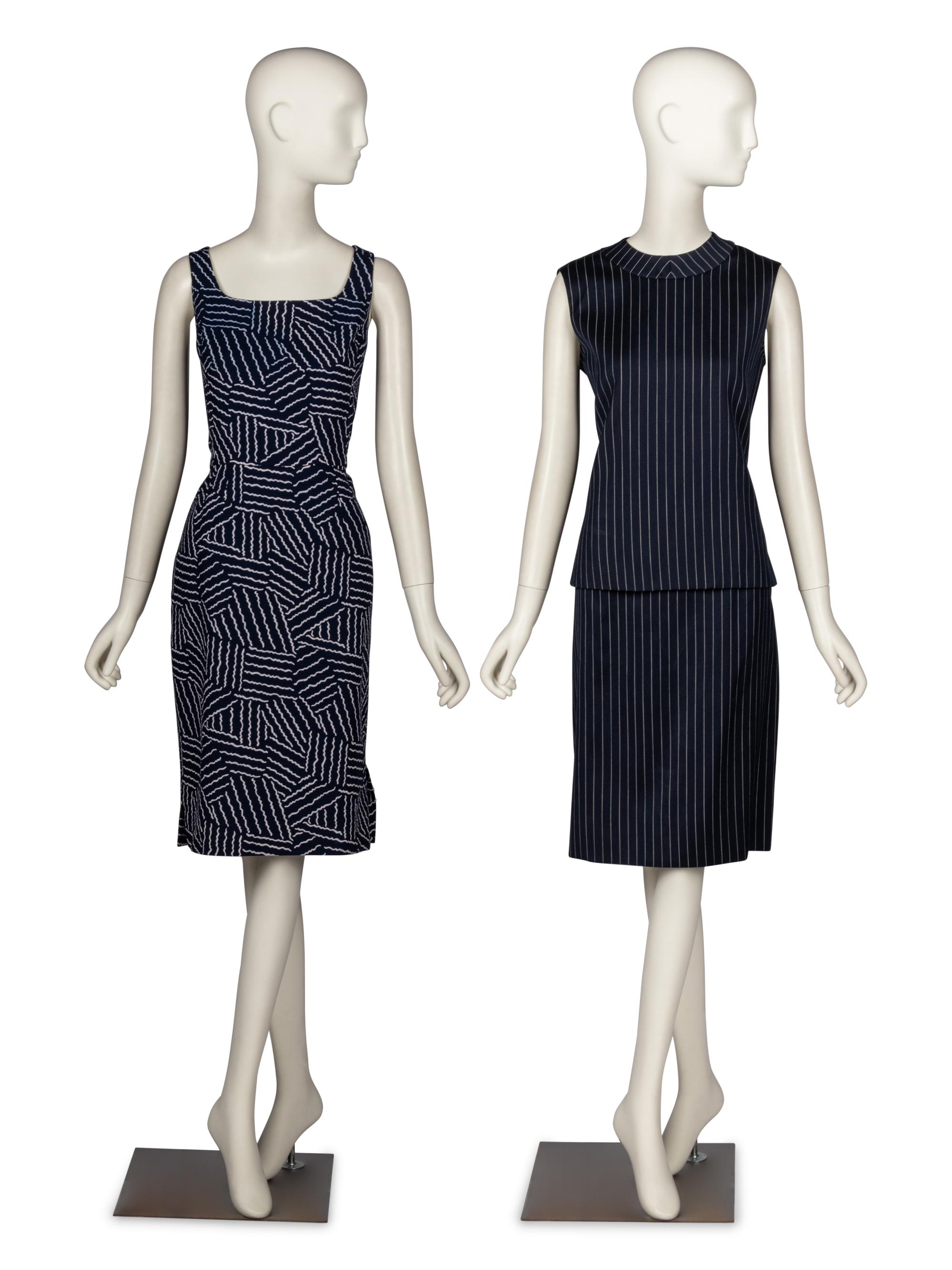 Two Designer Ensembles, Oscar de la Renta & Carolina Herrera