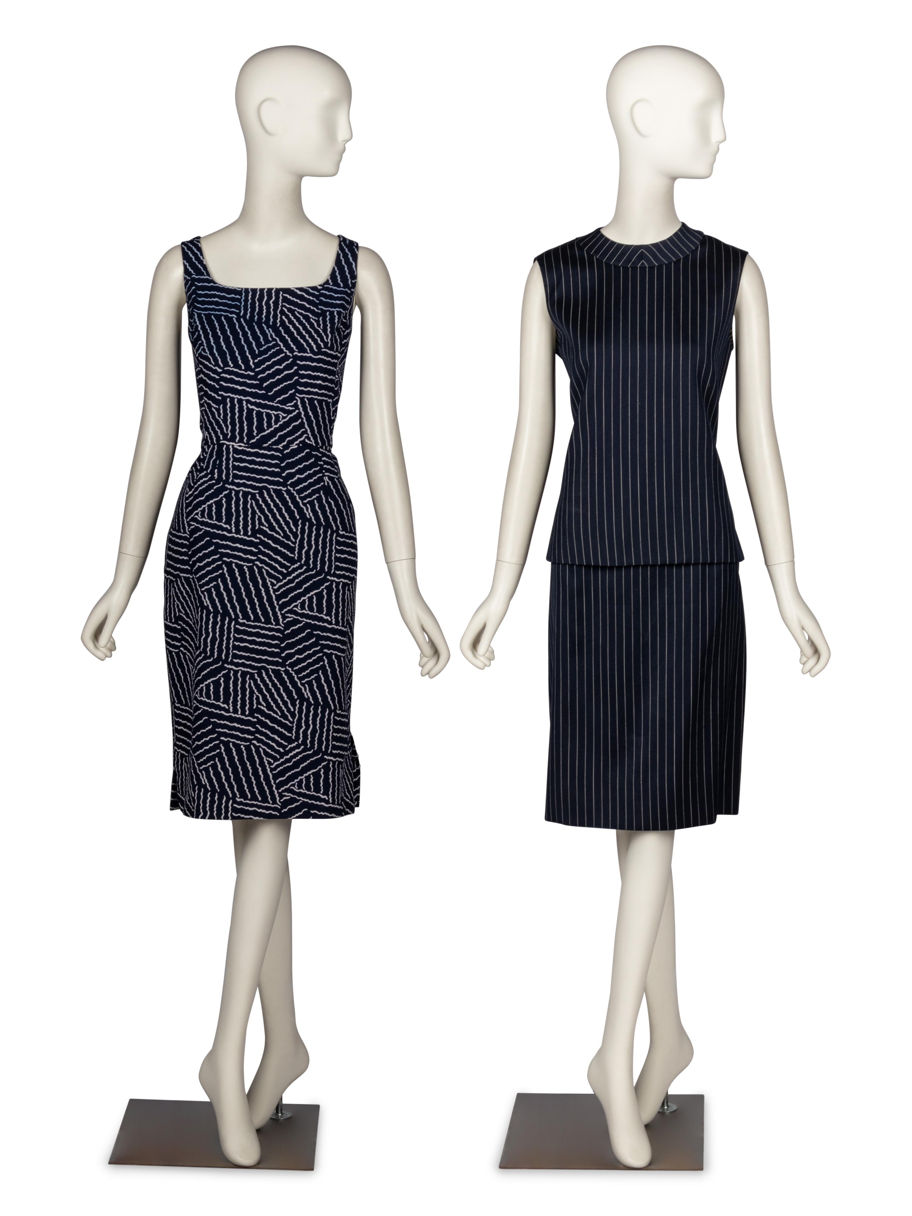 Two Designer Ensembles, Oscar de la Renta & Carolina Herrera