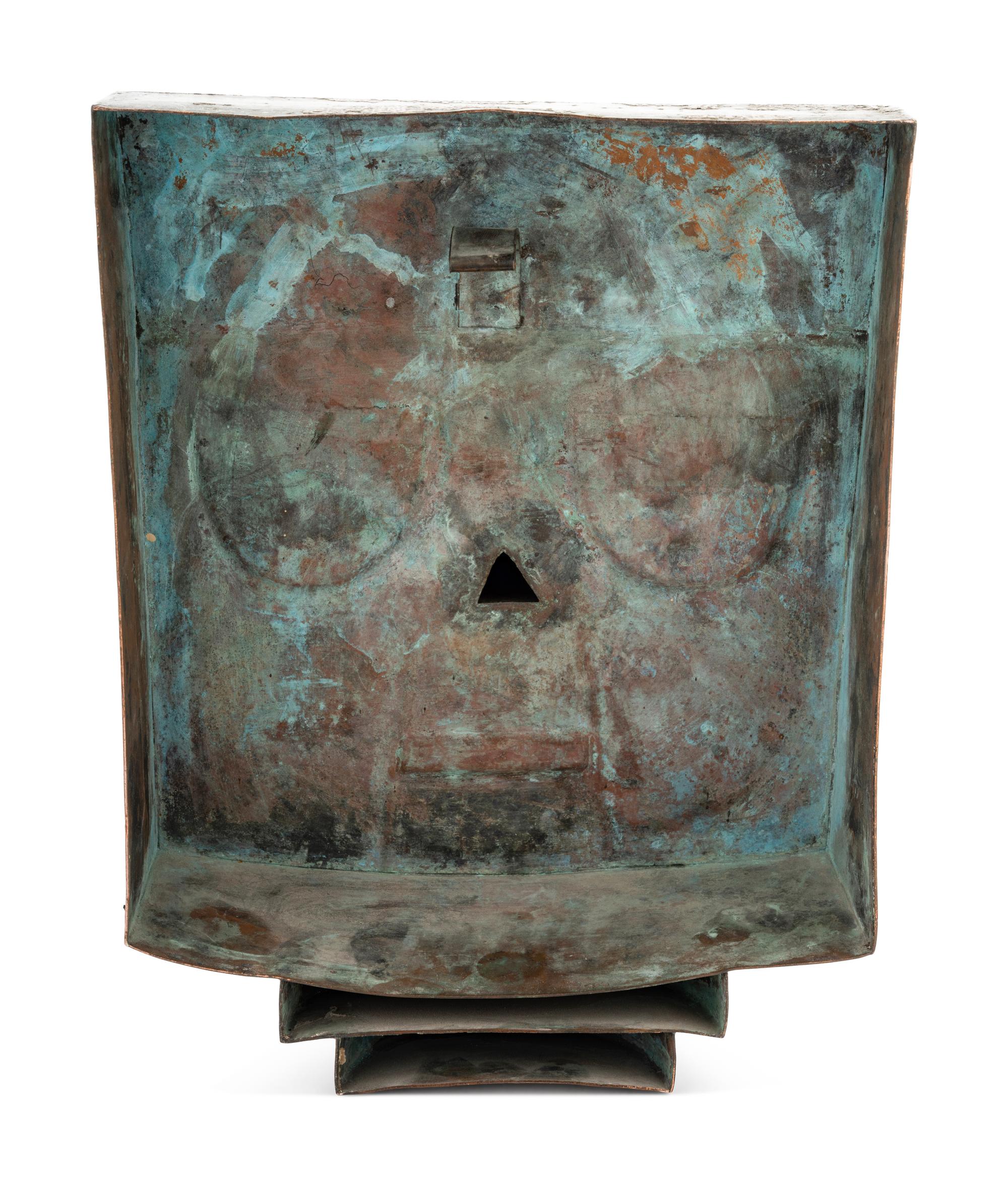 An Art Deco Tôle Mask