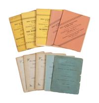 [CIVIL WAR]. Soldiers' & Sailors' Historical Society of Rhode Island Personal Narratives . 49 issues.