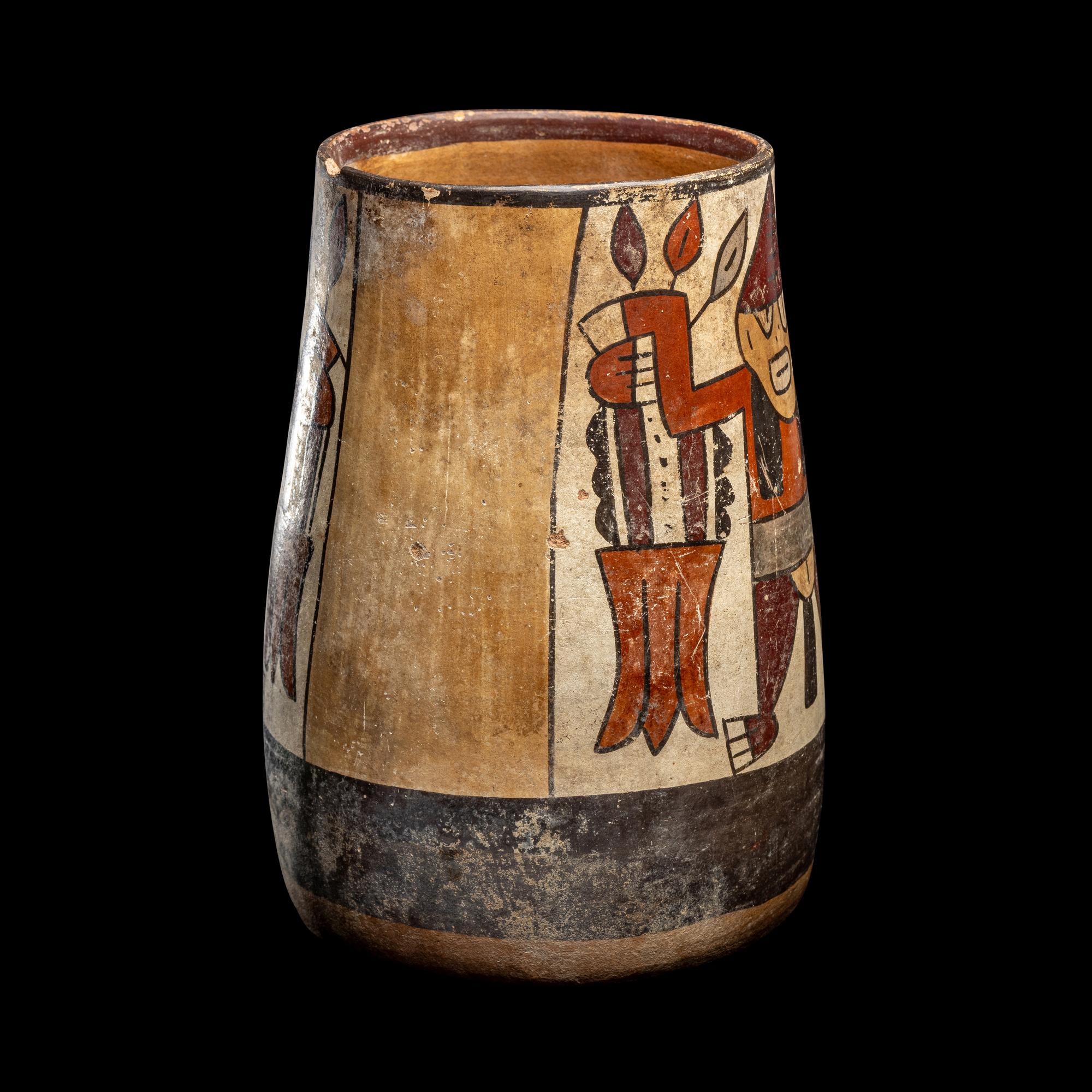 A Nazca Polychrome Vessel