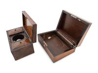 Two English Wooden Boxes