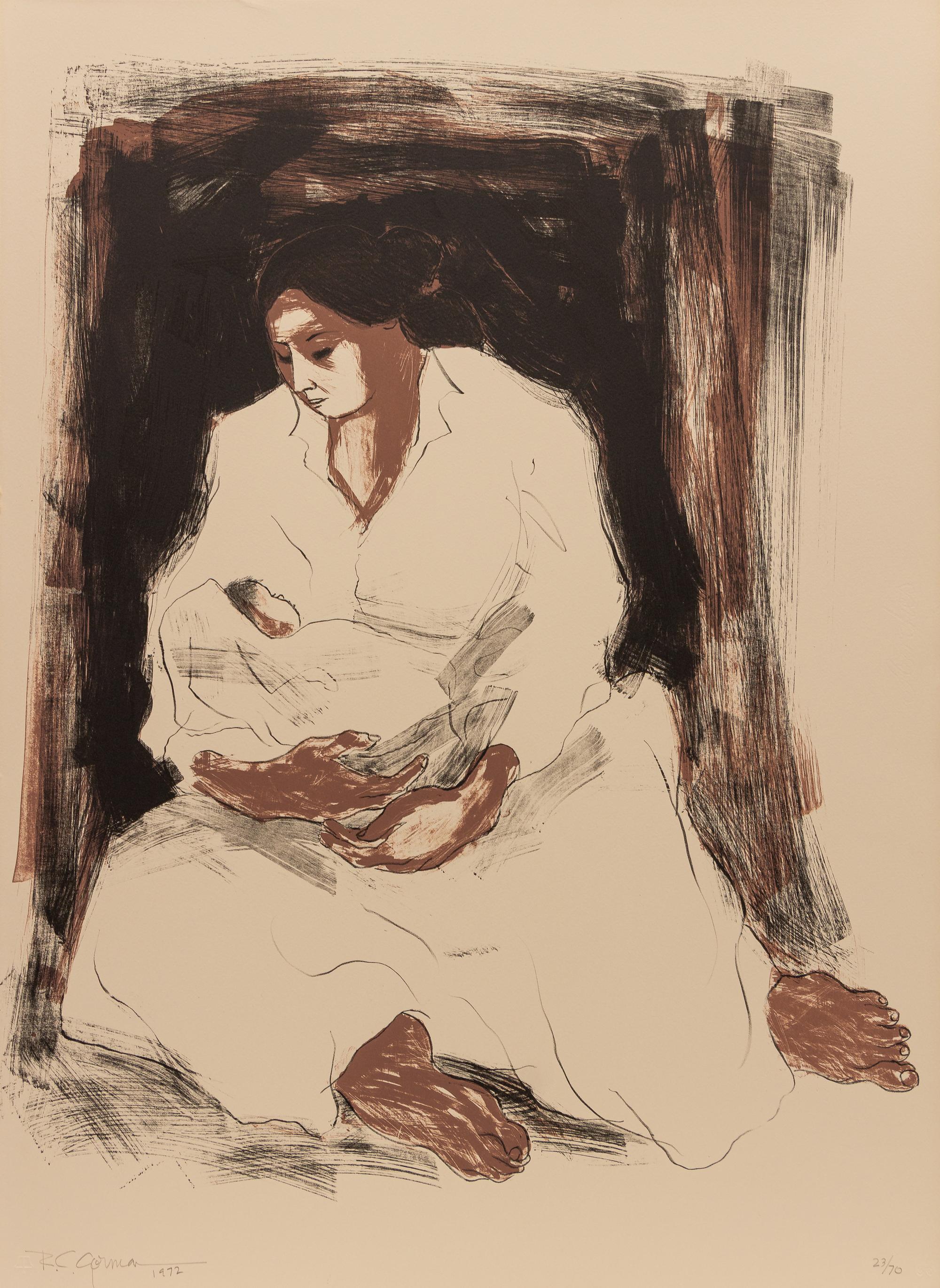 Complete Portfolio of Five Prints , Homage to Navajo Women , edition 23/70