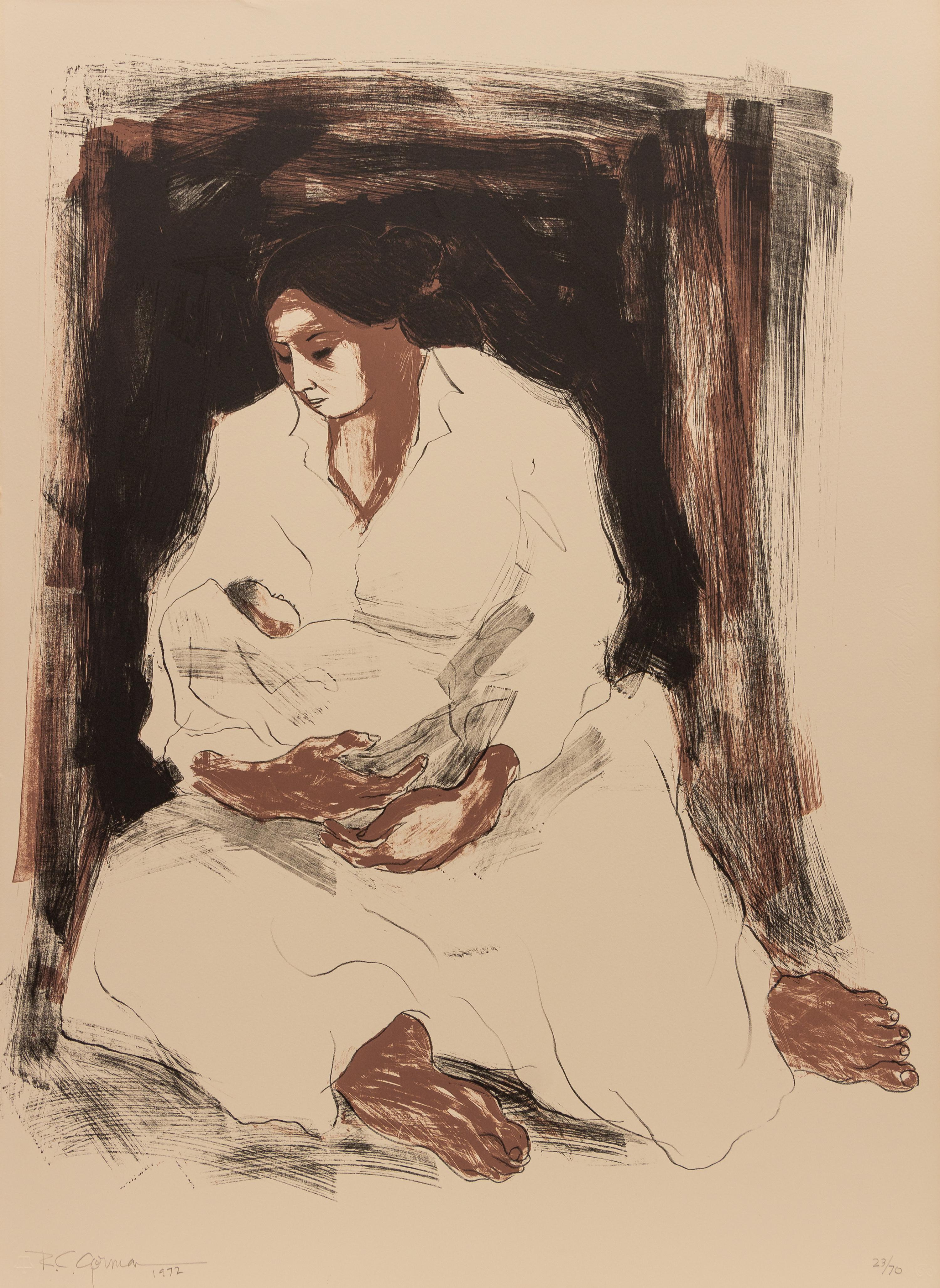 Complete Portfolio of Five Prints , Homage to Navajo Women , edition 23/70