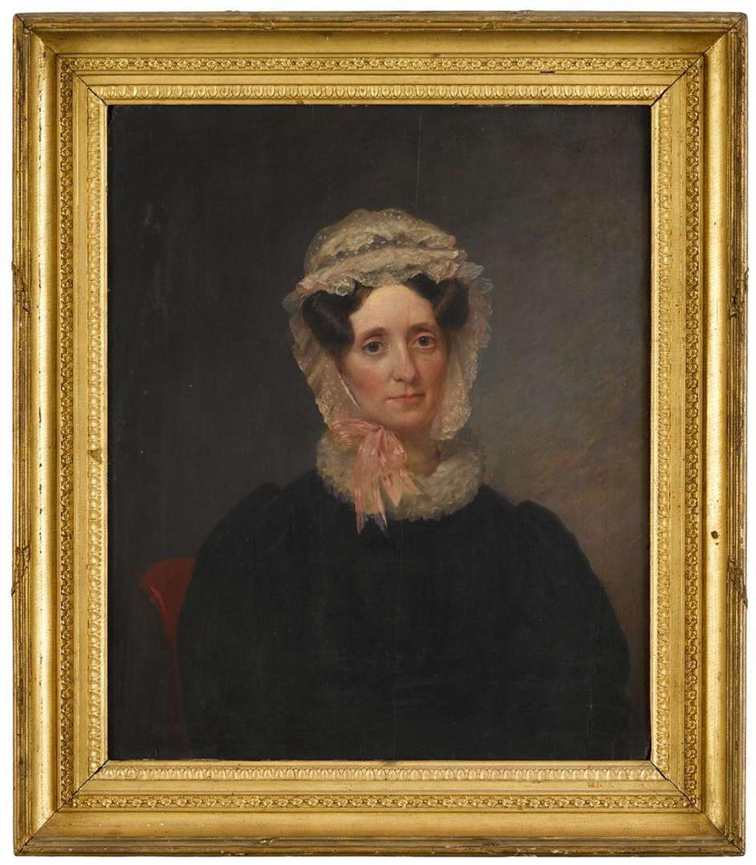 Attributed to Chester Harding (1792-1866) portrait of mrs. william king (ann nesbeth frazier), 1785-1859