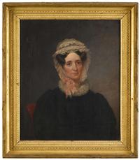 Attributed to Chester Harding (1792-1866) portrait of mrs. william king (ann nesbeth frazier), 1785-1859