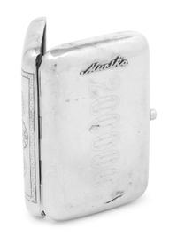 A Russian Silver Coin Purse