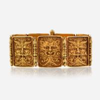 A gold bracelet, Paul Lantuch