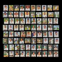 A Partial Set of 1950 Bowman Baseball Cards Including Multiple Hall of Famers (202/252)