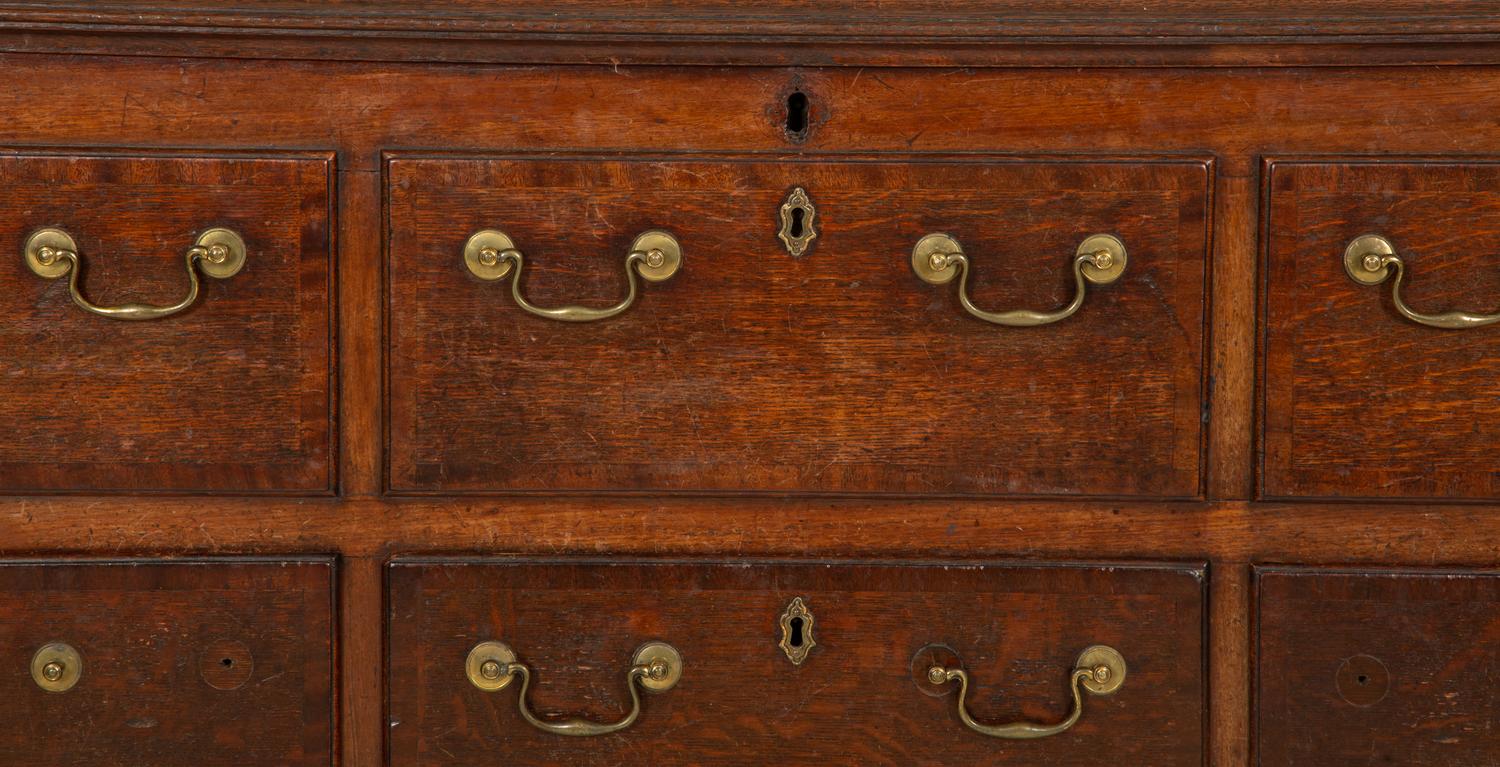 An English Oak Sideboard with Hinged Top
