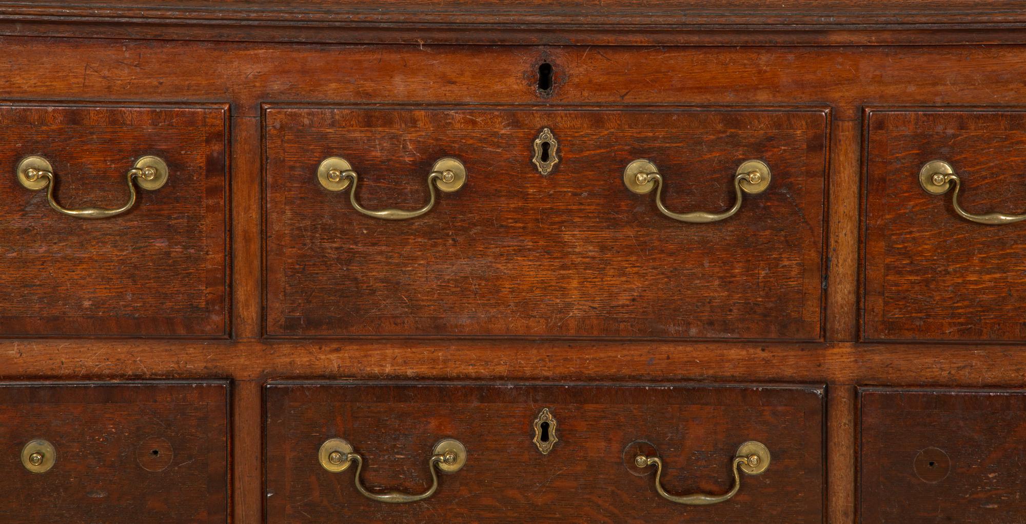 An English Oak Sideboard with Hinged Top
